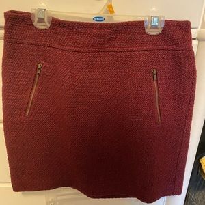 Maroon Skirt- Size 2